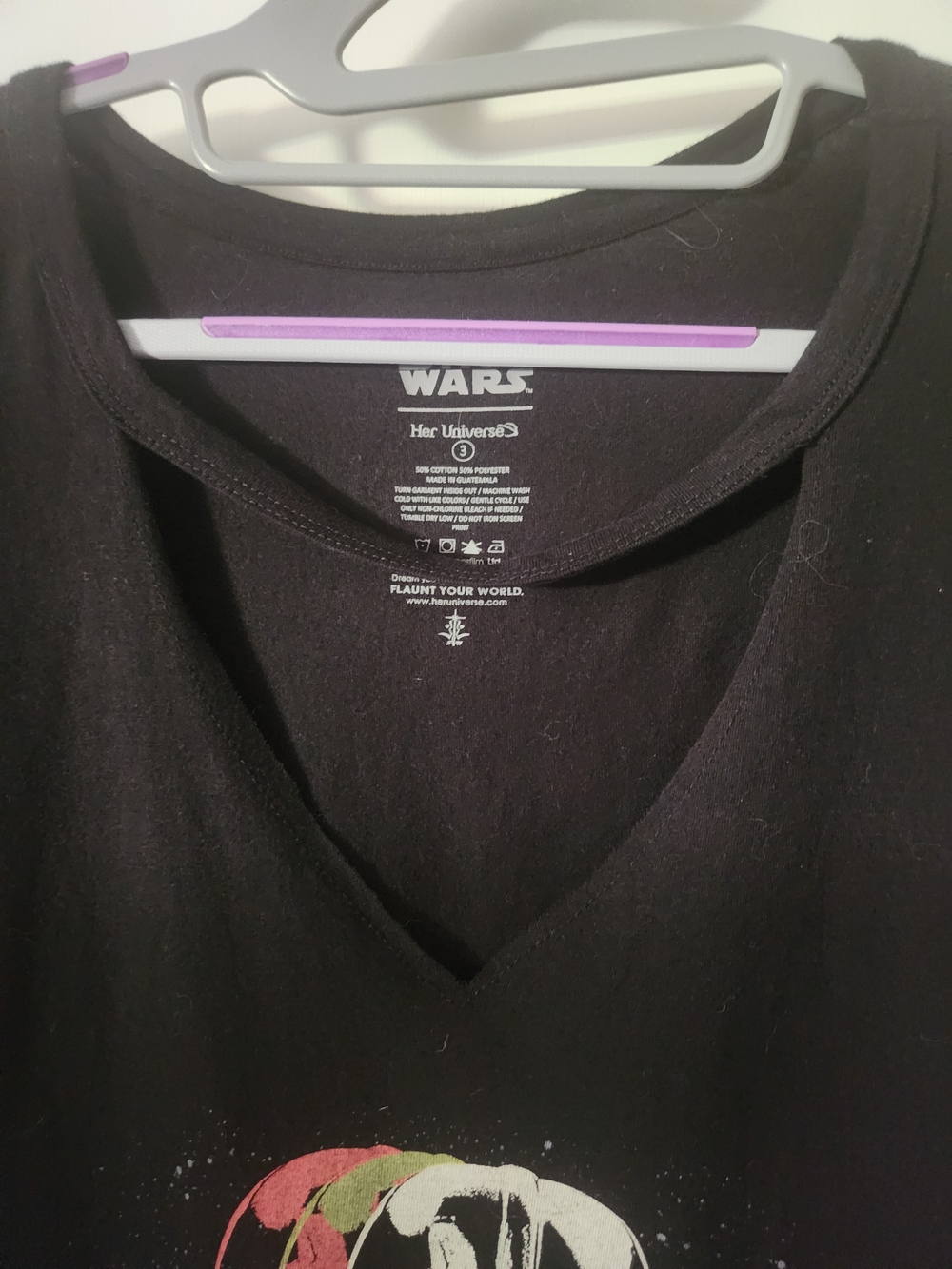 Torrid Star Wars Black Darth Vader Graphic Tee  Sz 3 - Picture 2 of 4